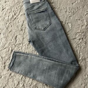 Express Women’s High Rise Light Blue Skinny Jeans 4 Long